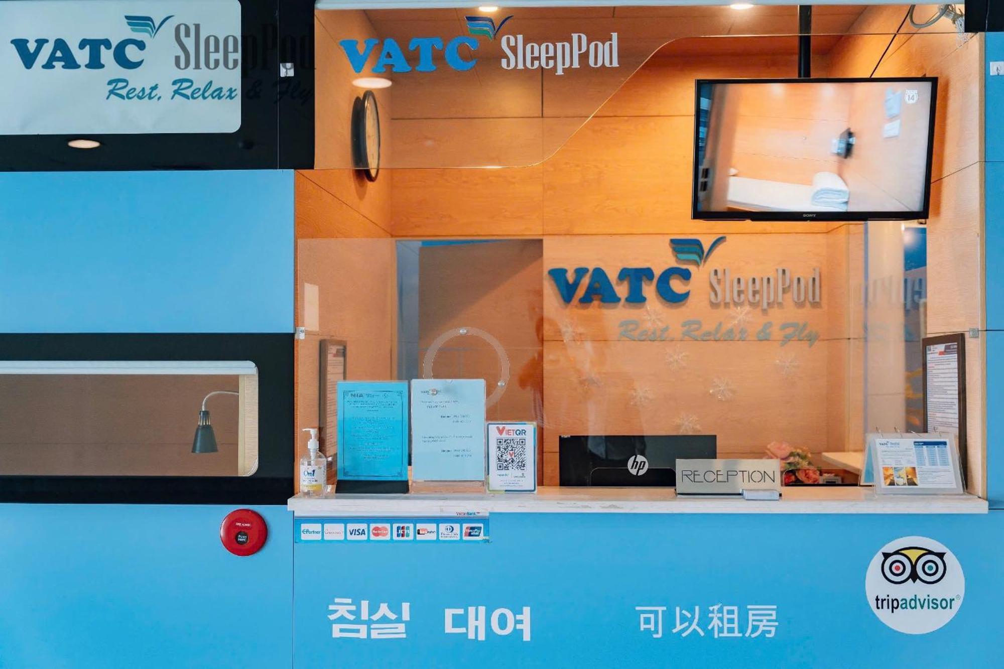 Hotel Vatc Sleep Pod Terminal 2 Noi Bai Exterior foto